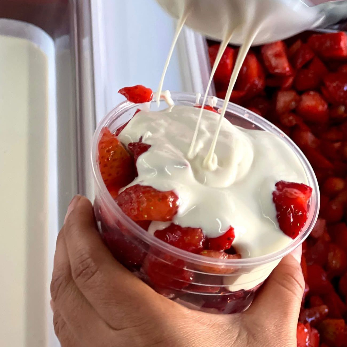 Fresas con Crema