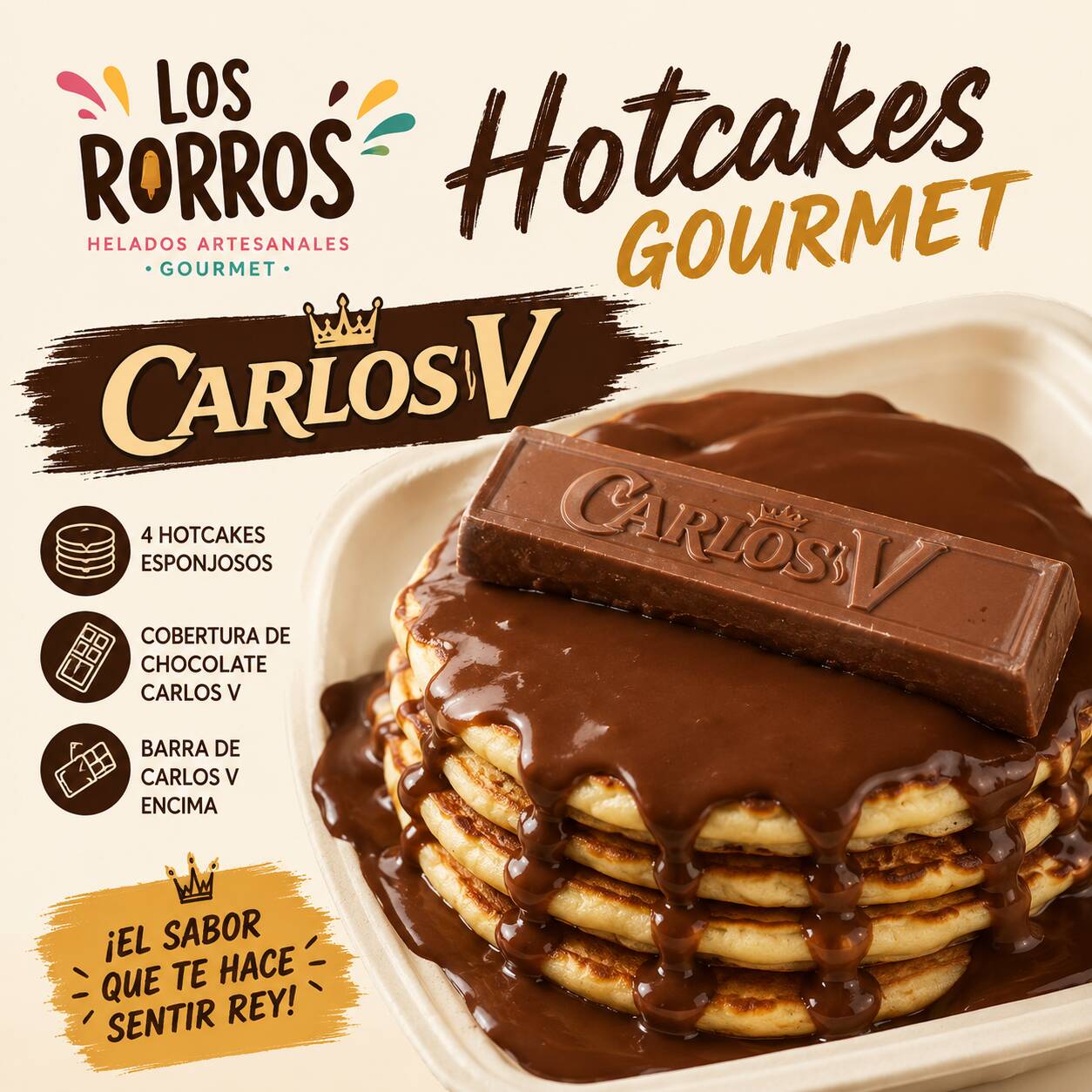 HOTCAKES CARLOS V