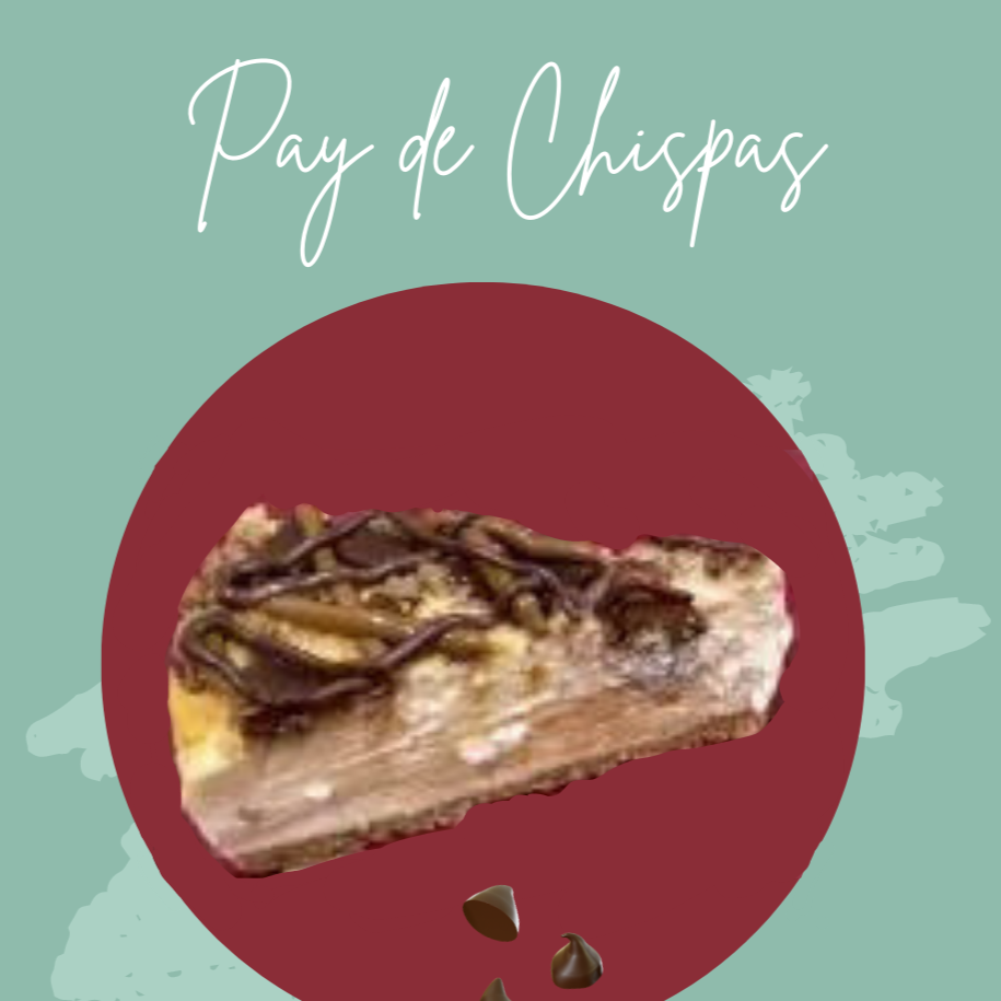 Rebanada de Pastel Chispas Chocolate