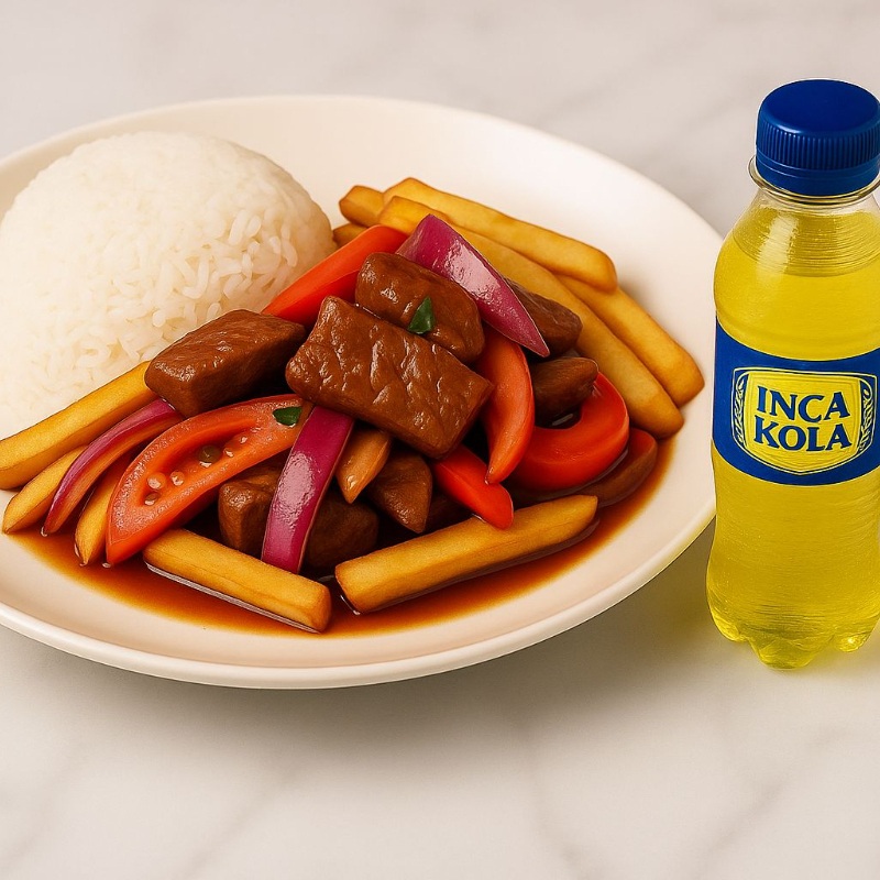 Lomo Saltado + Gaseosa
