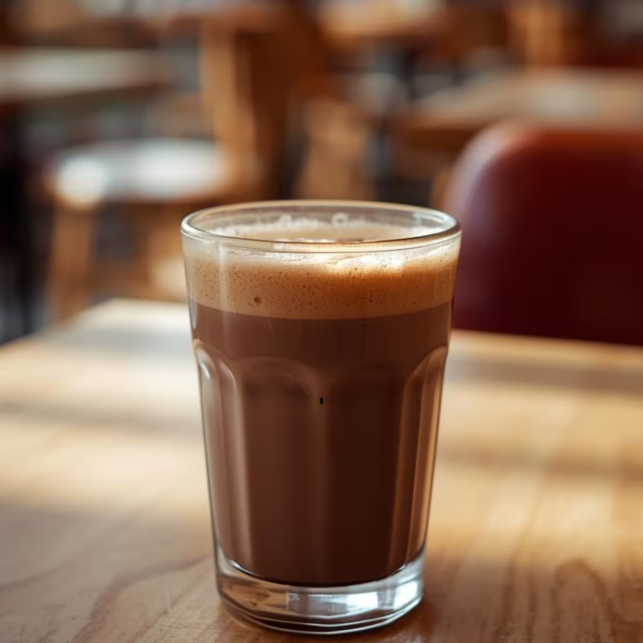 Uma bebida doce e reconfortante, ideal para qualquer momento do Dia.