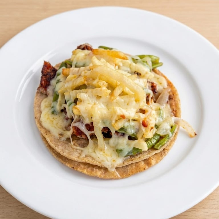 Taco de bisteck con queso