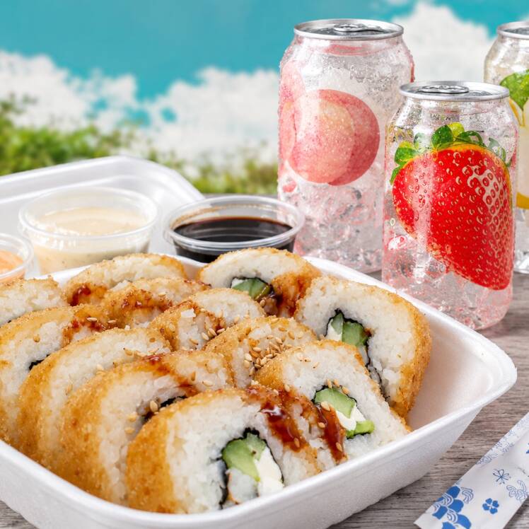 Combo California + Refresco Coreano