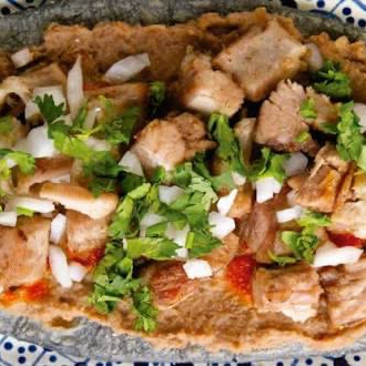 Huarache de Suadero