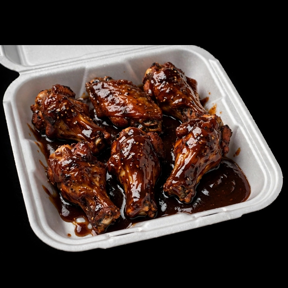 Orden de 6 Alitas BBQ