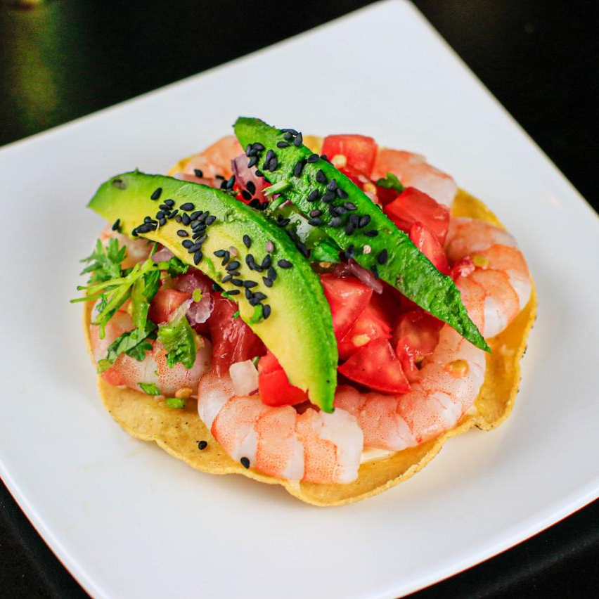 Tostada de Camarón
