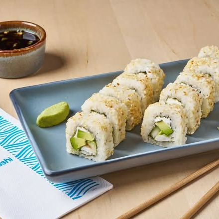 Sushi California Maki Camarón - Camarón Fresco con