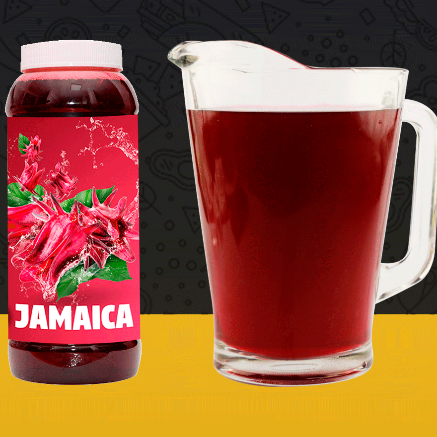 Agua De Jamaica 1L