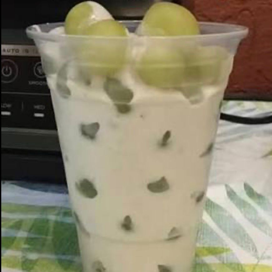Uvas con Crema