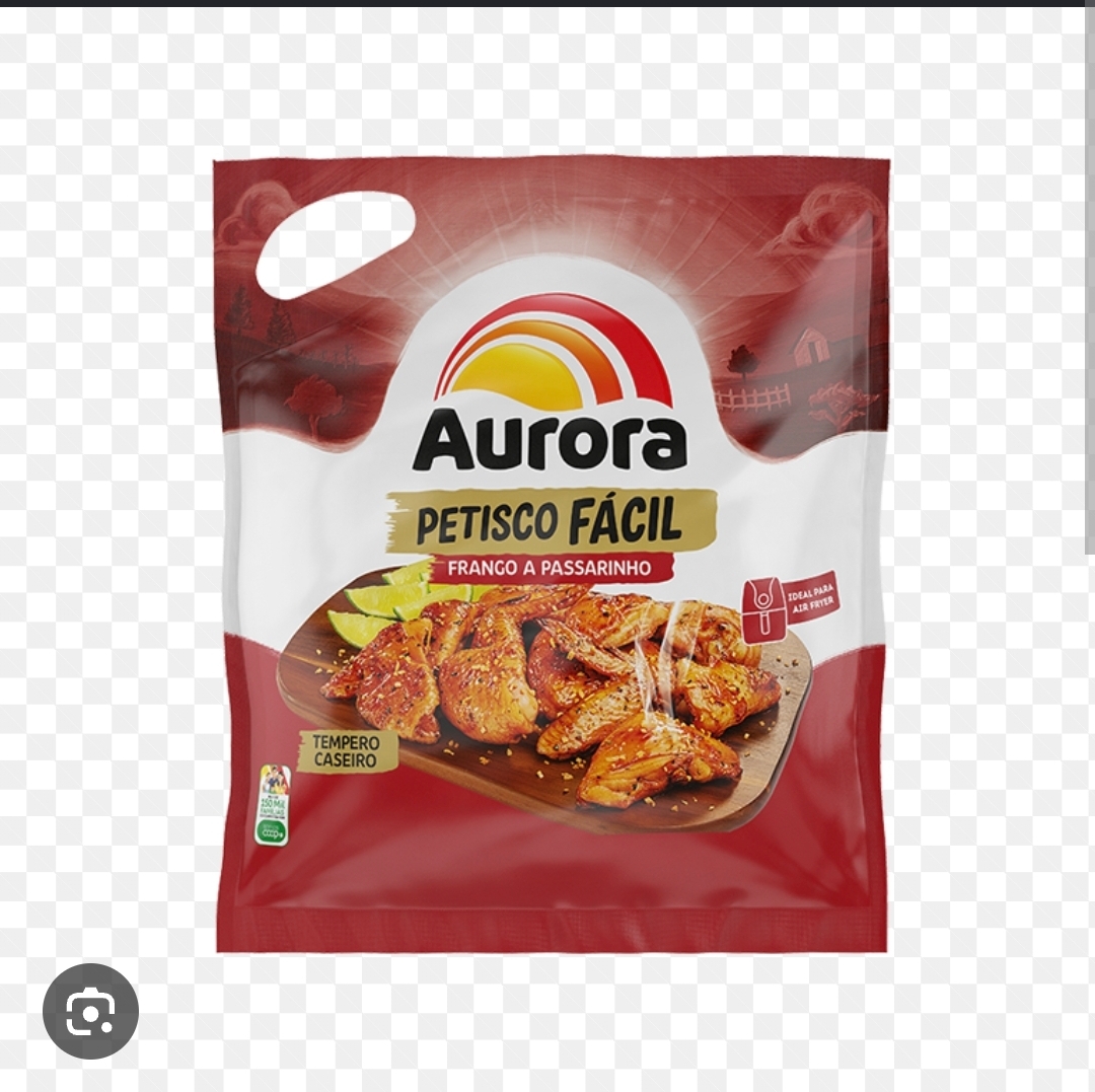 Petisco Fácil Frango a passarinho temperado Aurora 700 gramas congelado