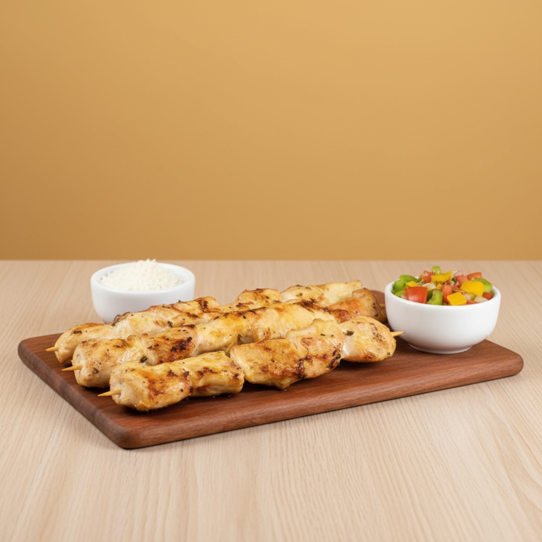 arroz, feijão tropeiro mandioca e vinagrete