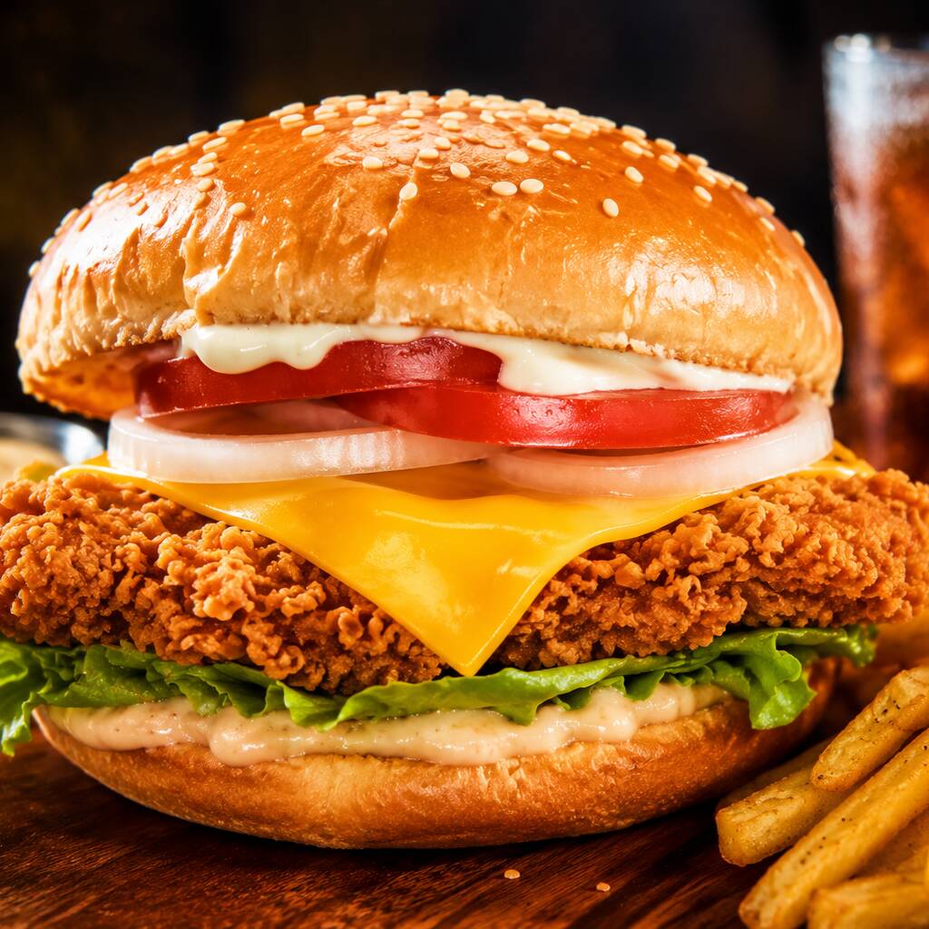 HAMBURGUESA CRISPY