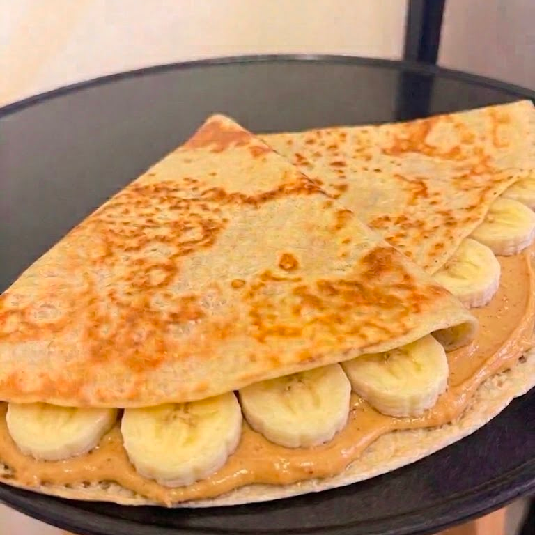 CREMA DE CACAHUATE CON PLÁTANO
