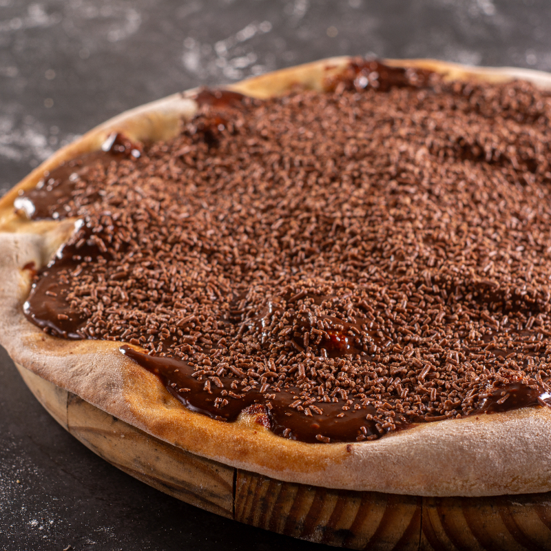 Chocolate, Granulado, Mussarela