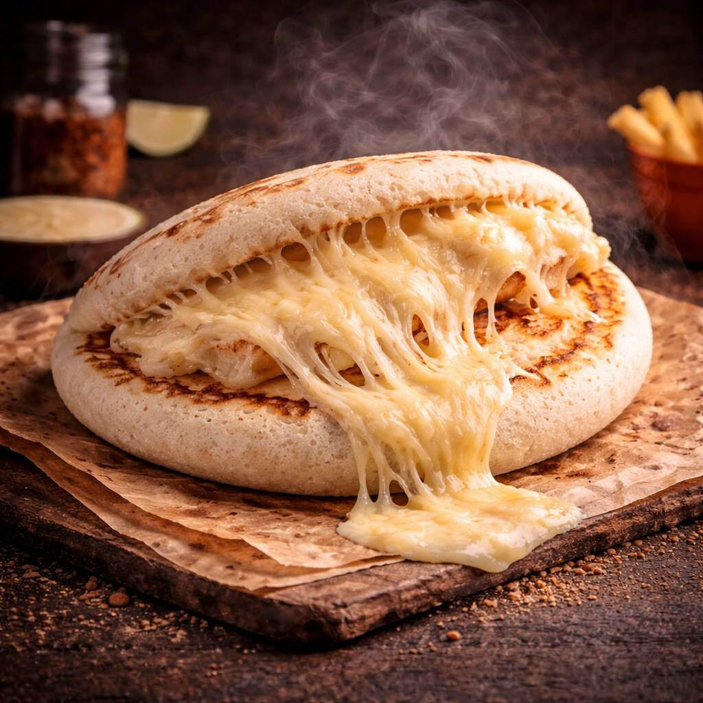 AREPA CON QUESO🧀