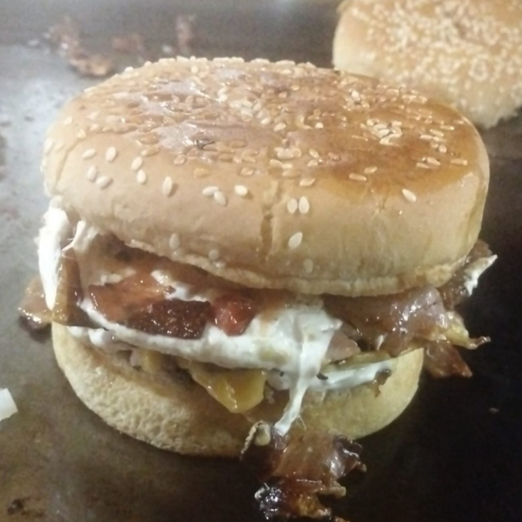 Hamburguesa doble de todo