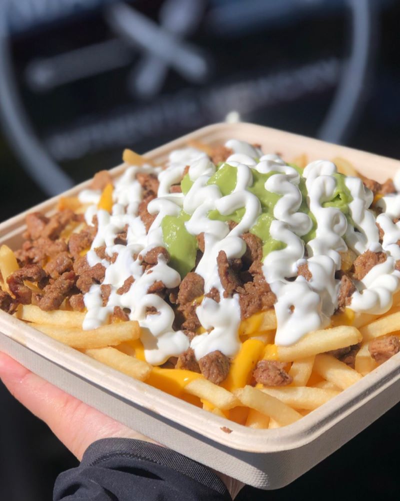 Asada Fries Chicas