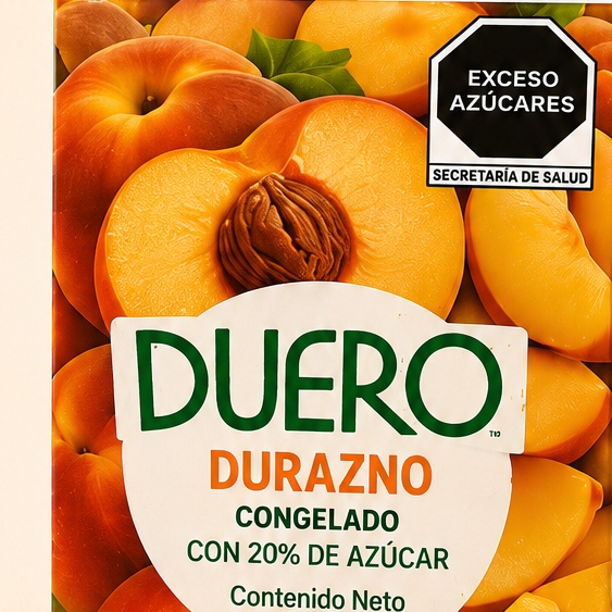 DURAZNO CON CREMA