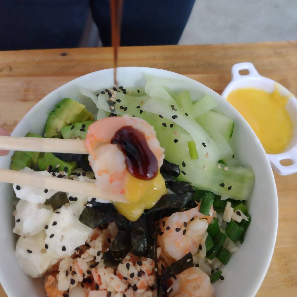 Chilicrab poke