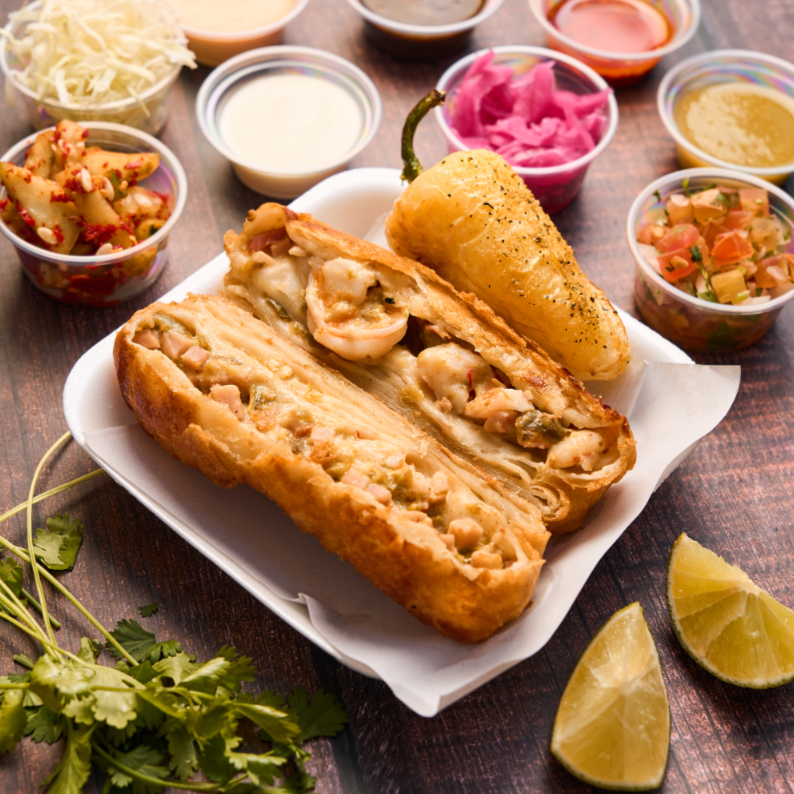 Chimichanga Camarón Jalapeño