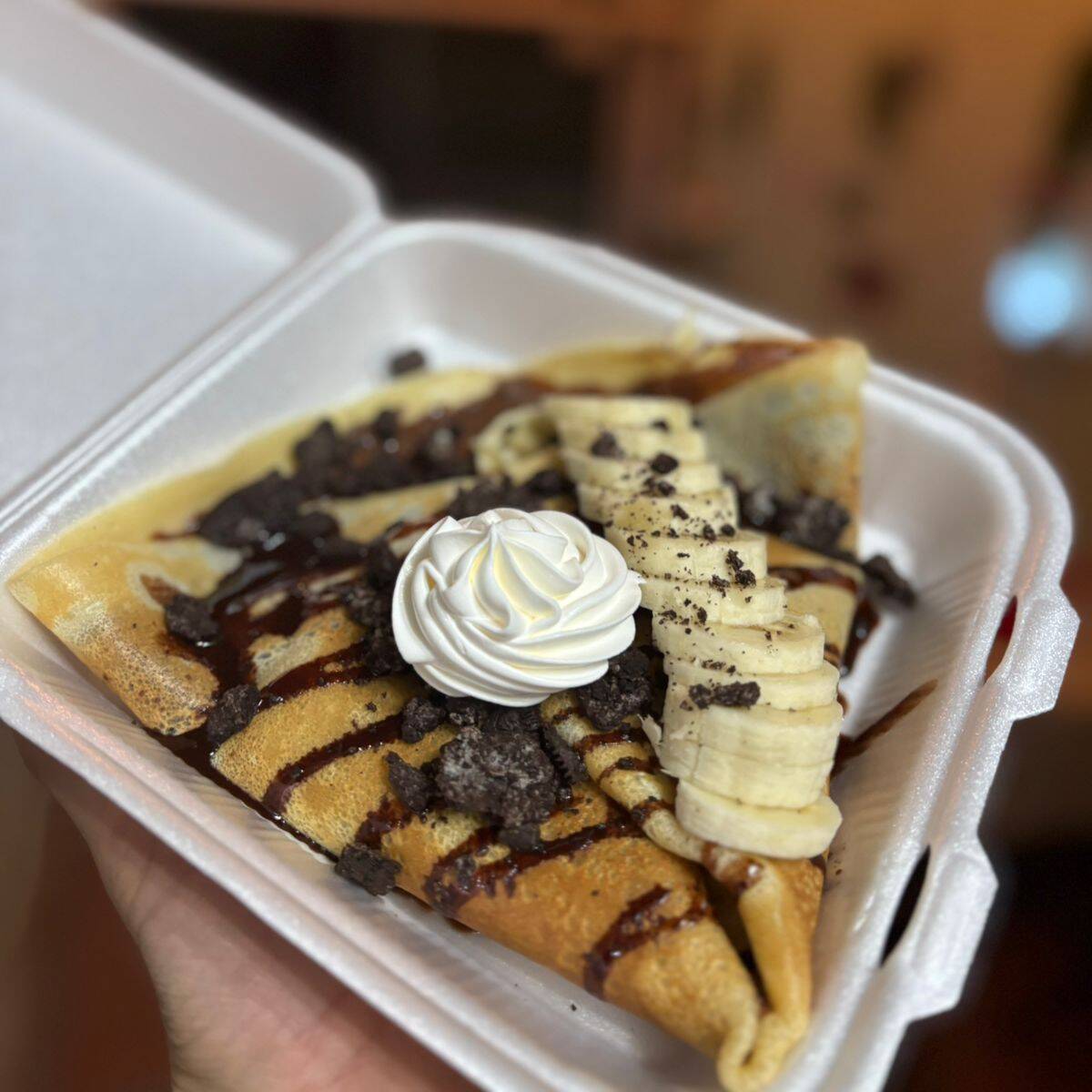Crepa de OREO y NUTELLA