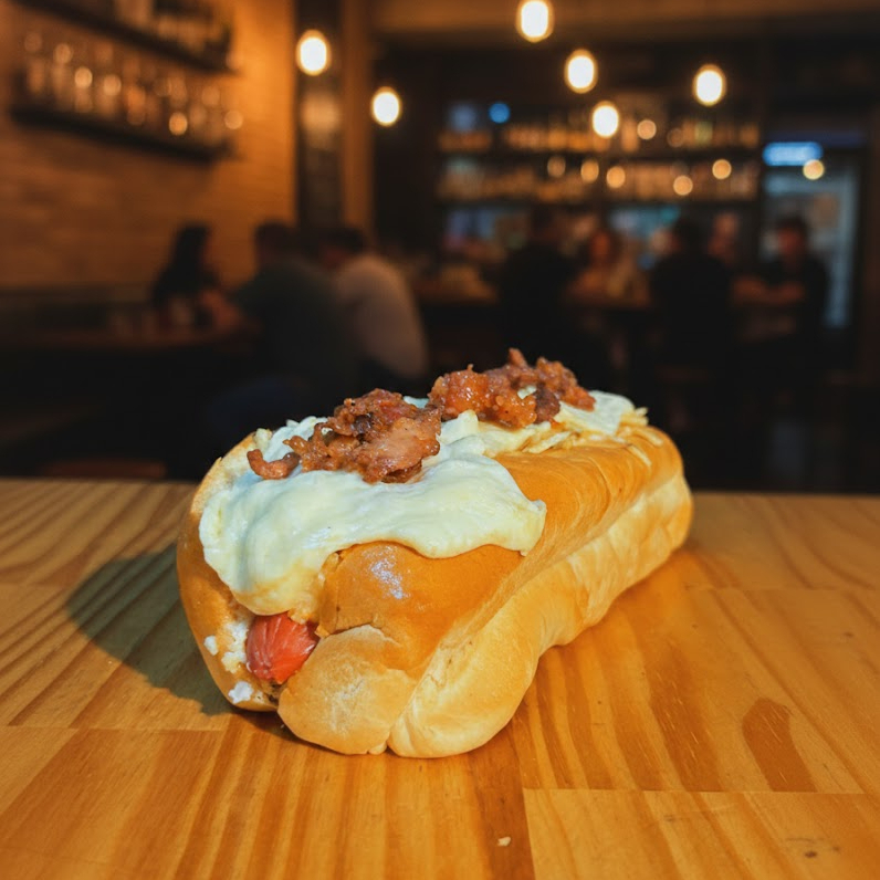 Perro Queso y Tocineta