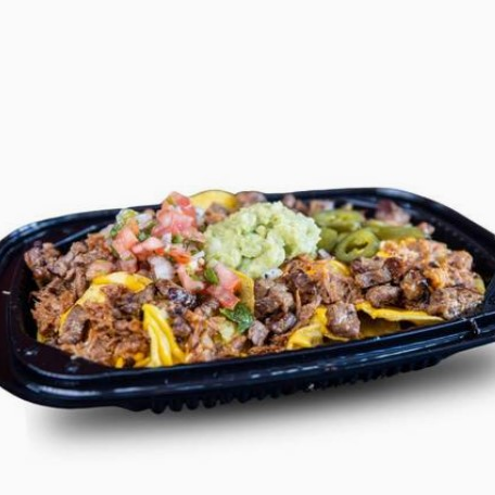 Nachos de Steak & Mechada