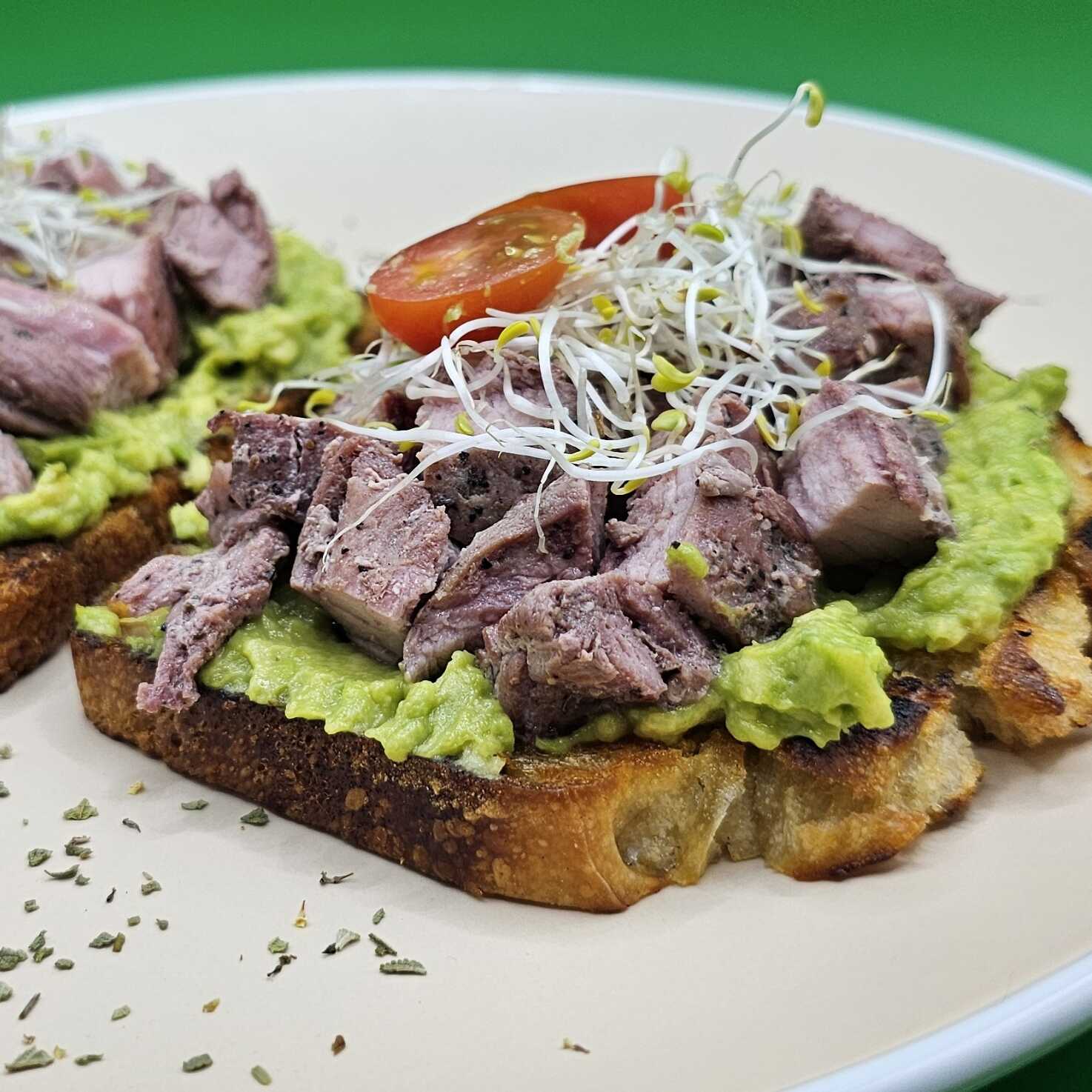 Toast Arrachera