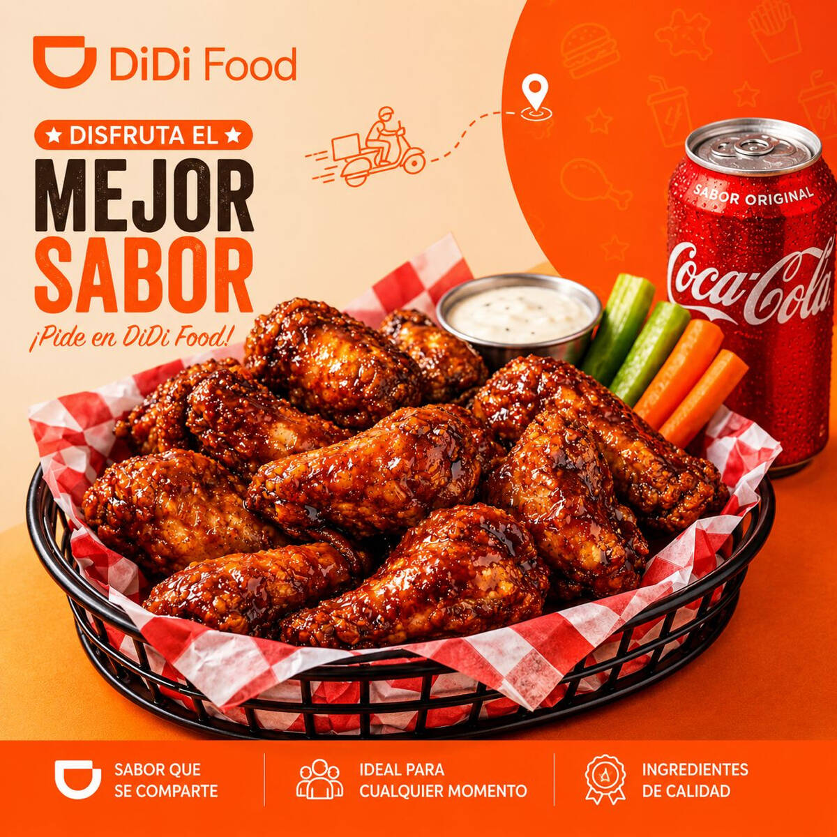 10 Alitas Supreme+refresco