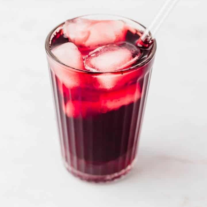 Agua de Jamaica 1/2 Litro