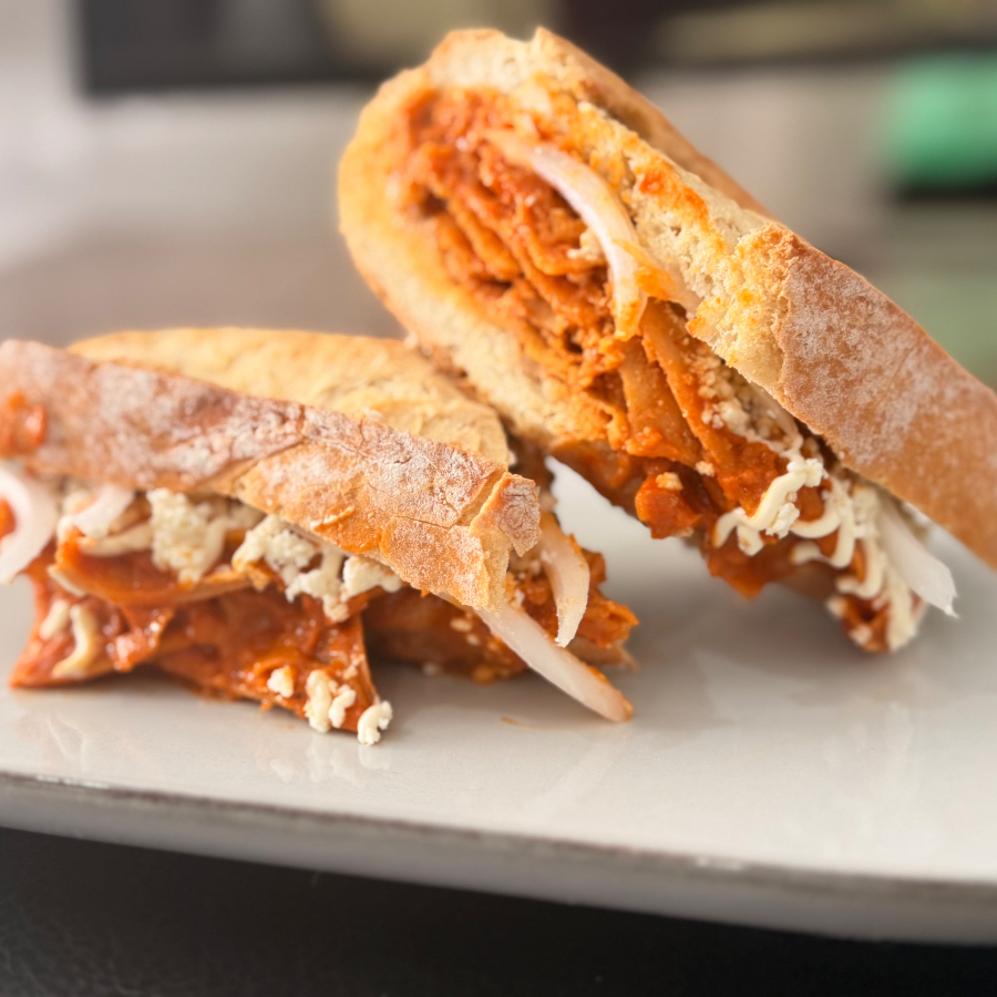 Lonche de Chilaquiles