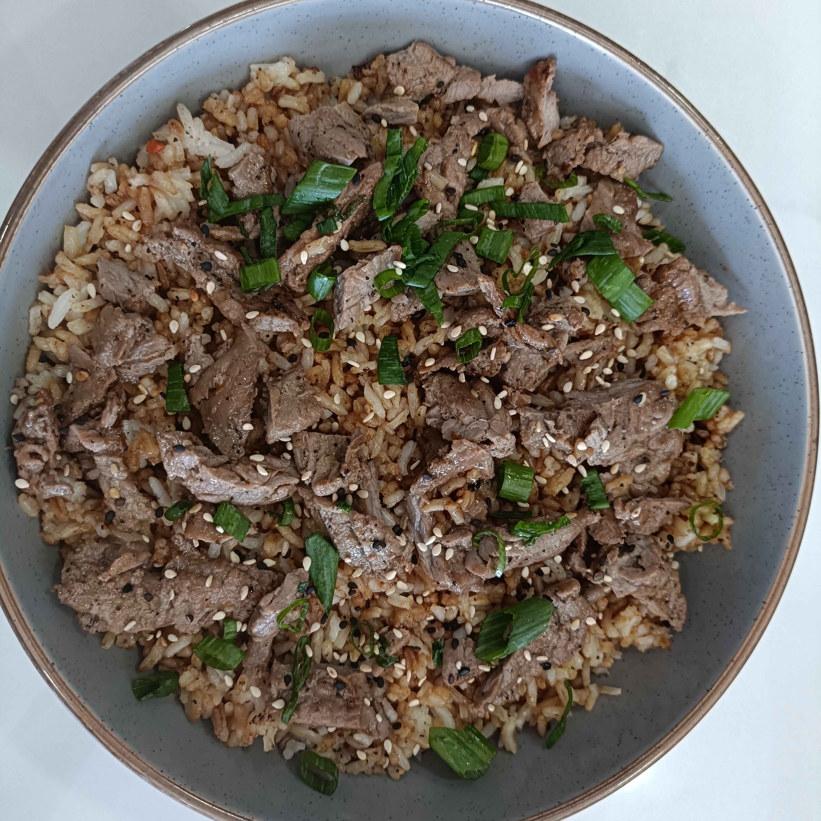 Yakimeshi de Arrachera