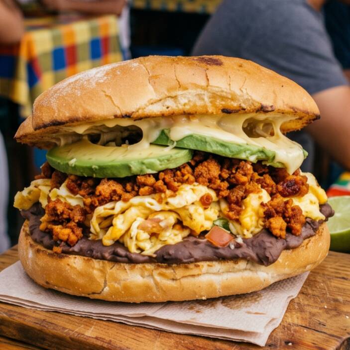 Torta de Huevo con Chorizo