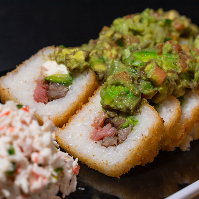 Rollo Guacamole Bacon