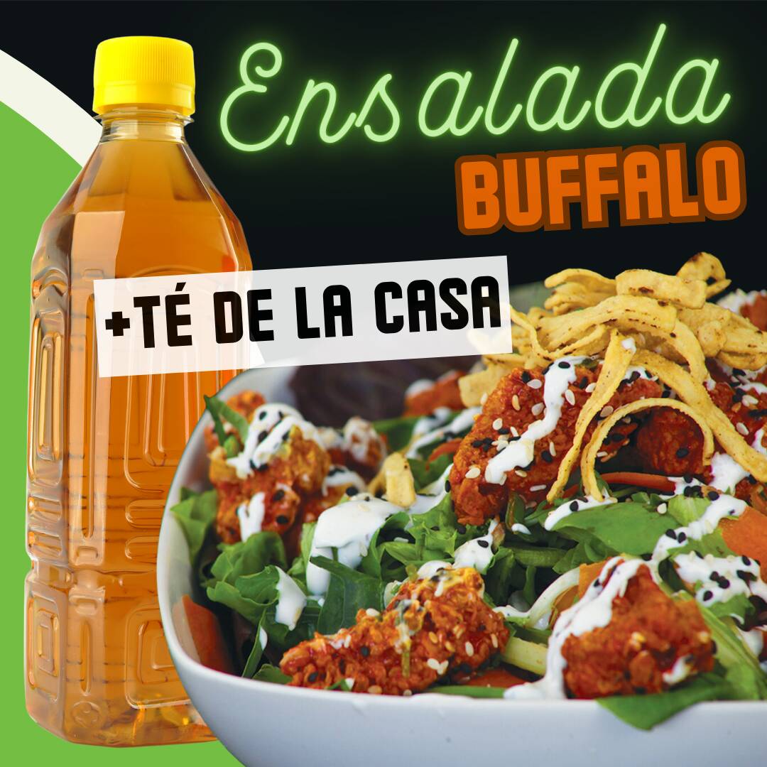 ENSALADA BUFFALO + BEBIDA (PROMO)