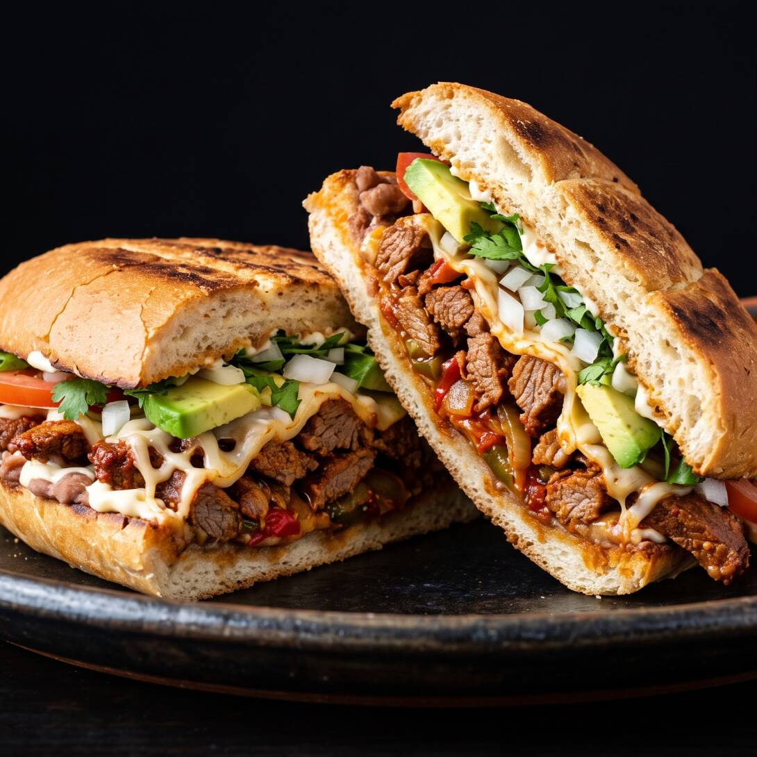 Torta de Carne Enchilada