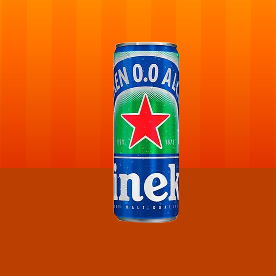 Heineken Sin Alcohol 0.0 Lata