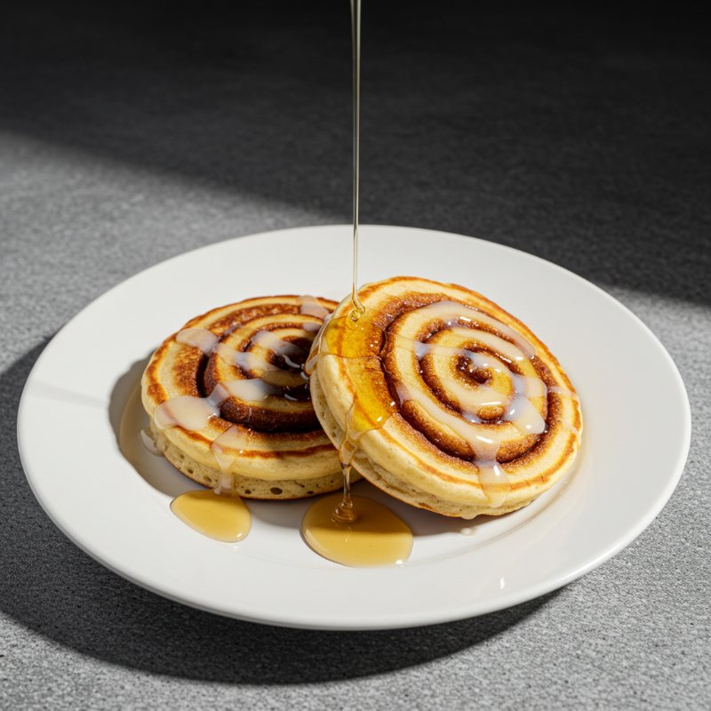 Cinnamon Roll Pancakes