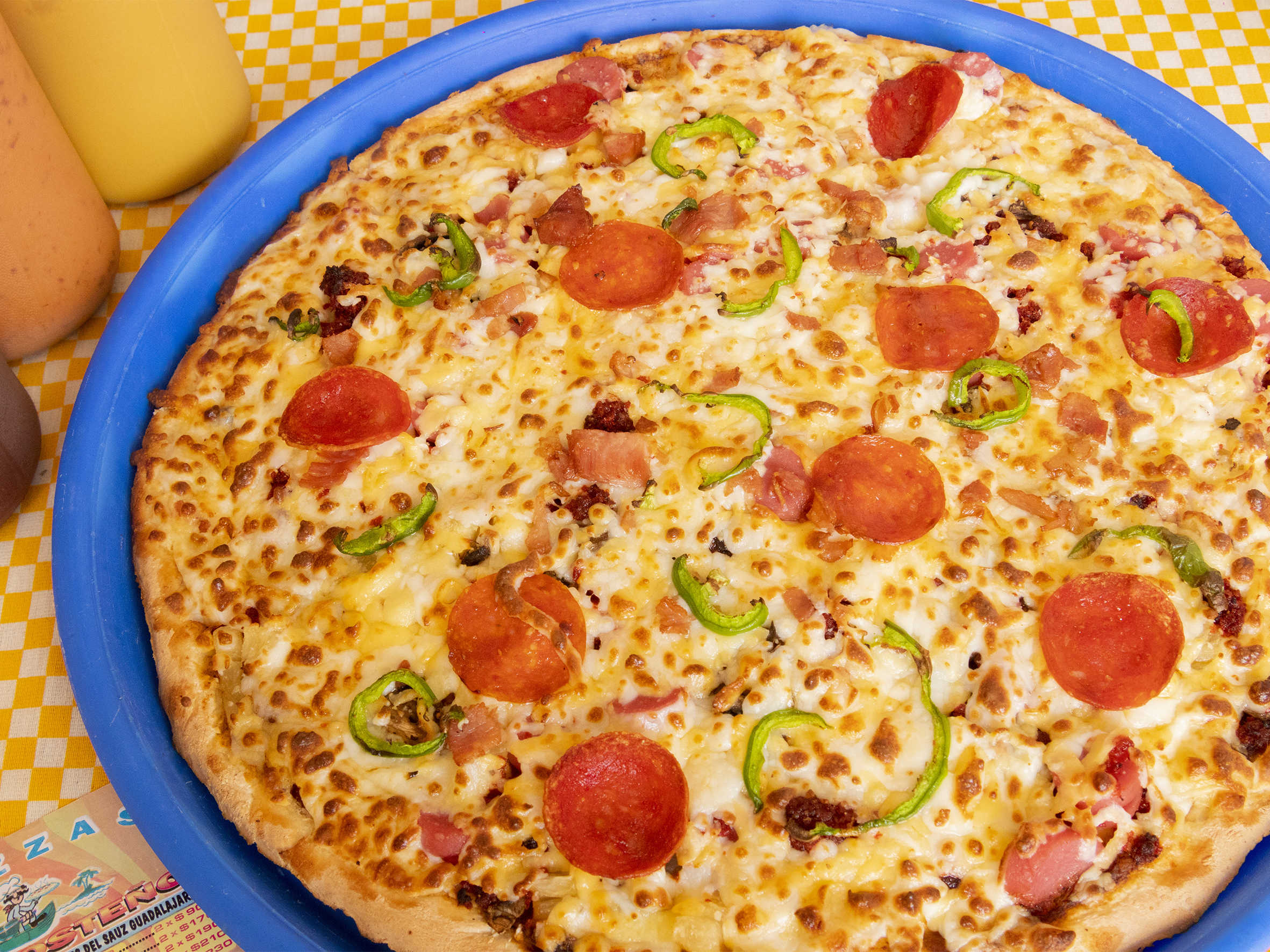 Pizza Chica (23 cm) De 4 a 11 ingredientes