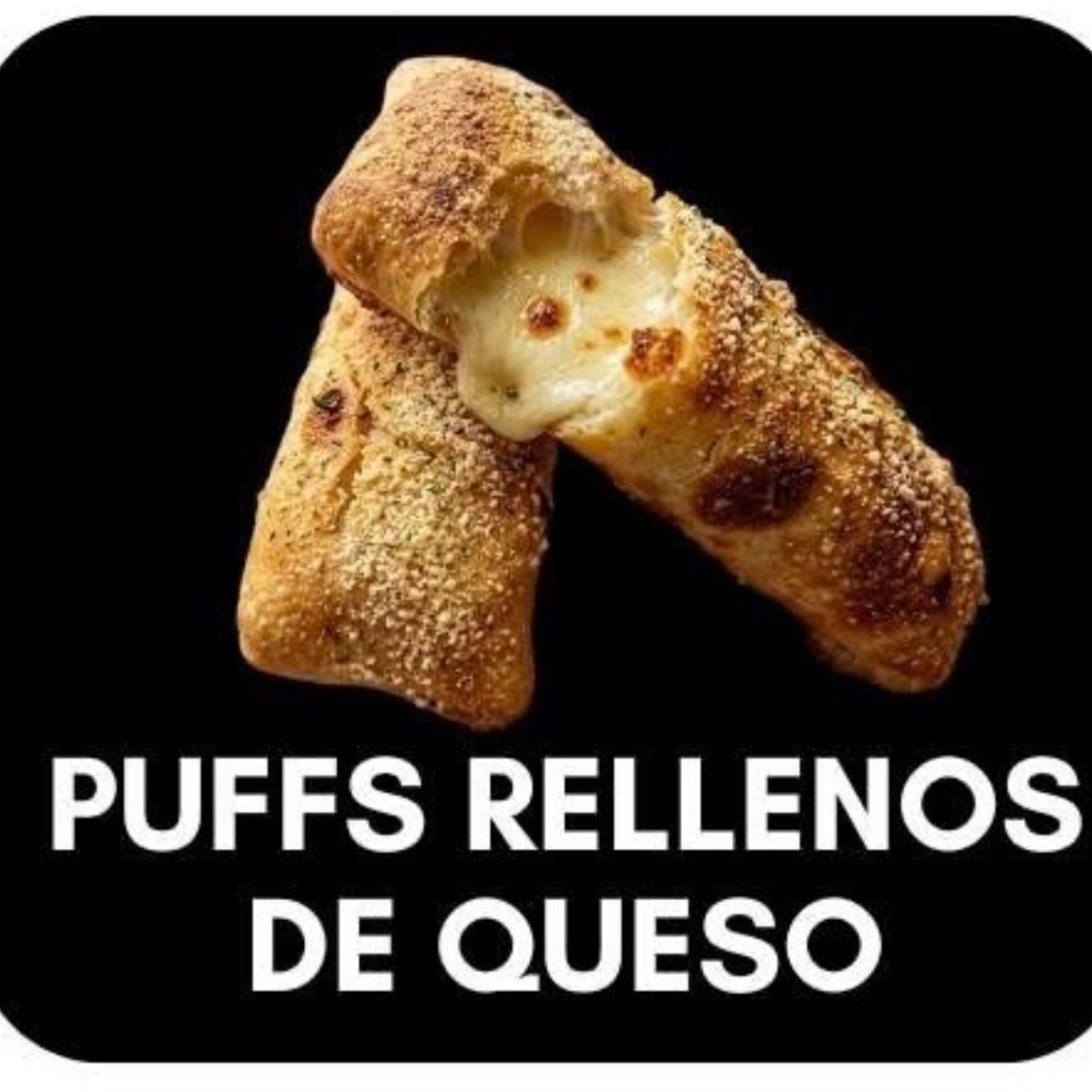PUFF RELLENOS DE QUESO