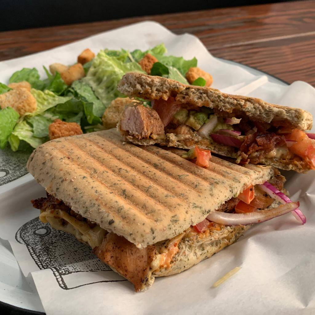 Panini Chicken and Bacon