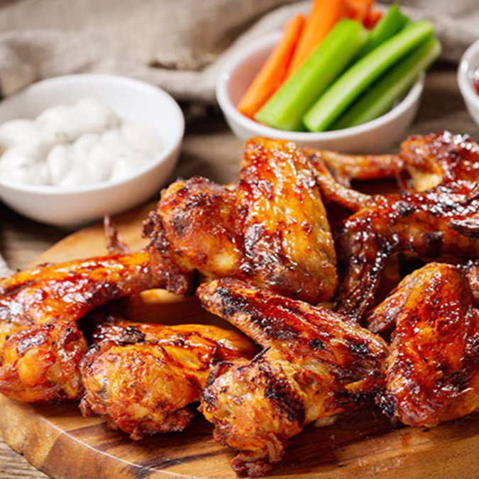 Alitas Dobles (600grs con Papas)