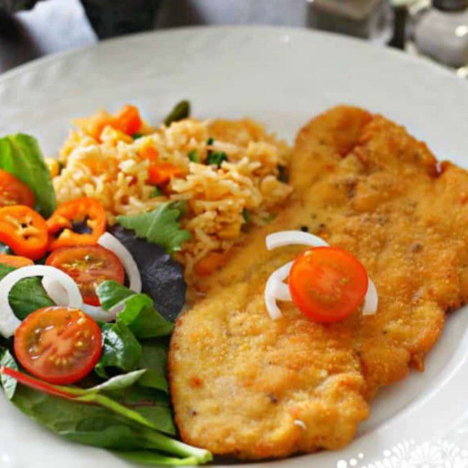 Filete Empanizado (pollo , Res o Pescado)