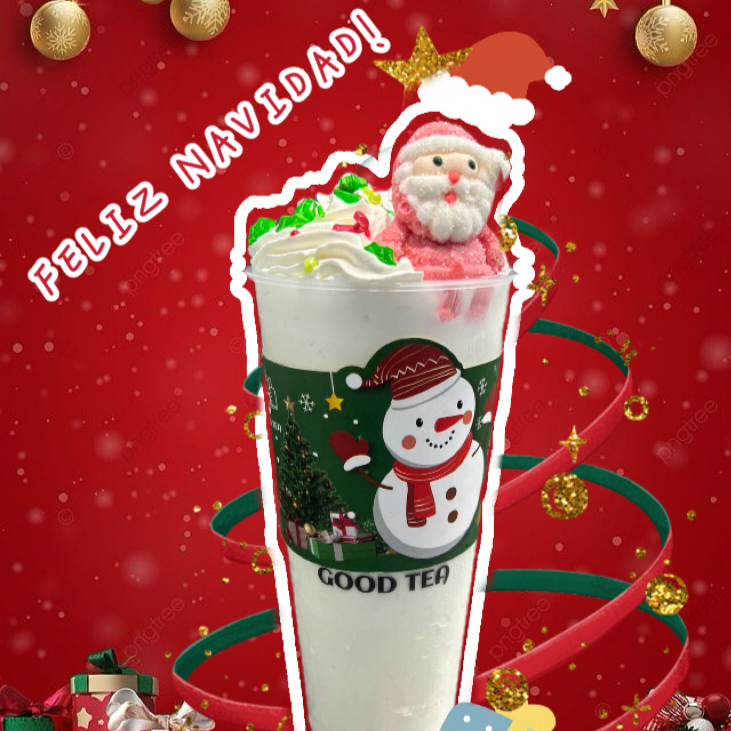 Frappé Muñeco de Nieve (Saber de Coco)