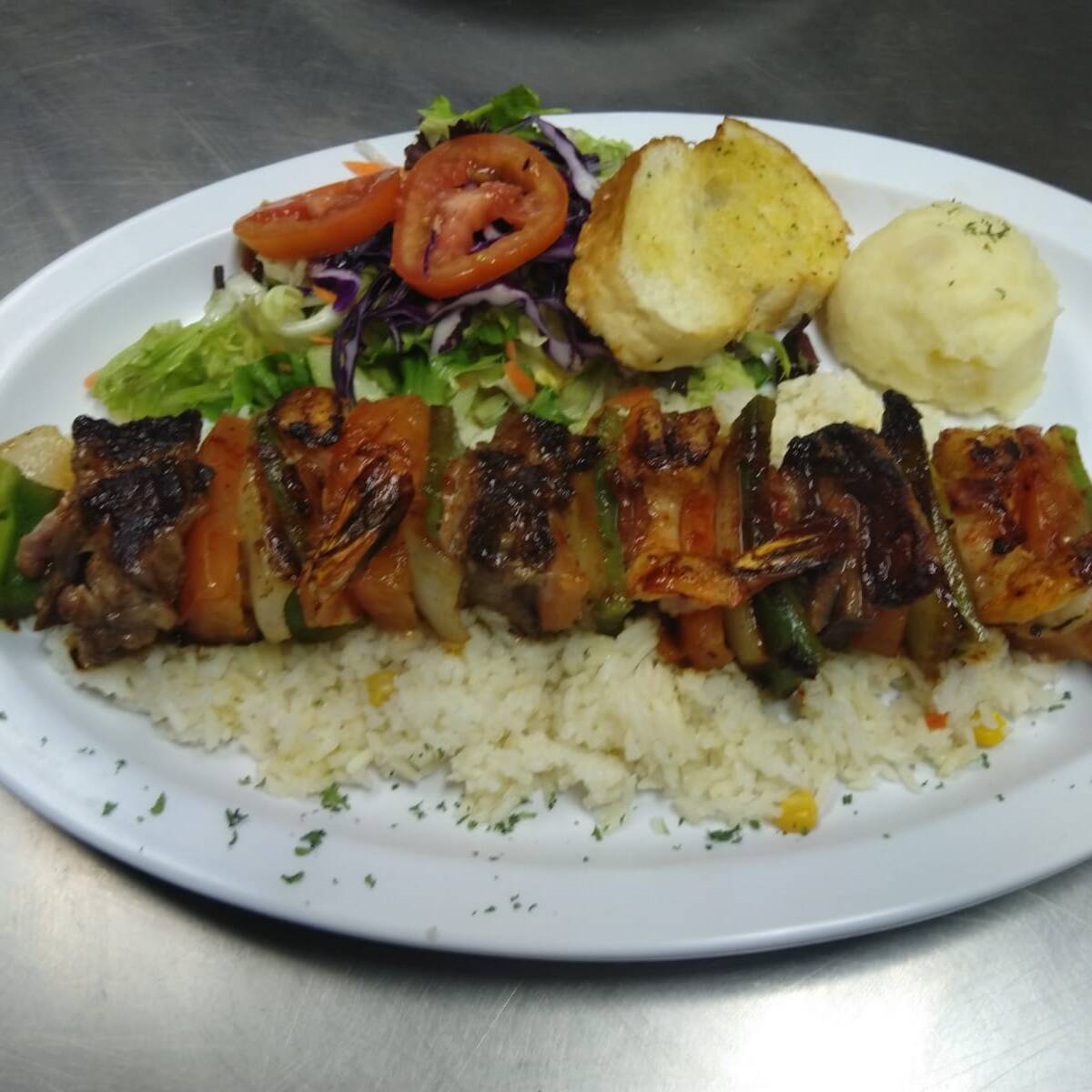 Brocheta Mar y Tierra