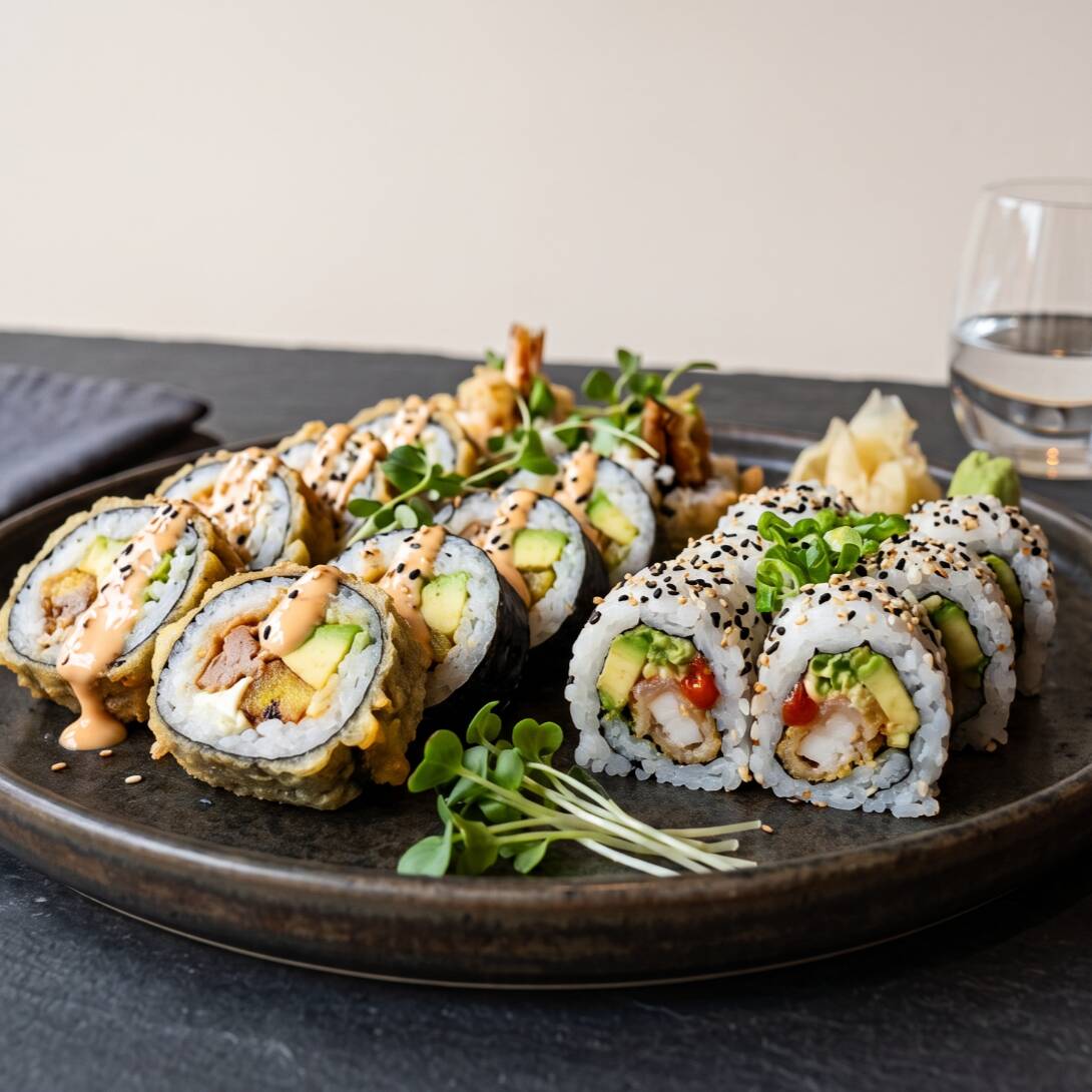 18 Bocados: 12 Eslovaquia Tempura + 6 Bayer