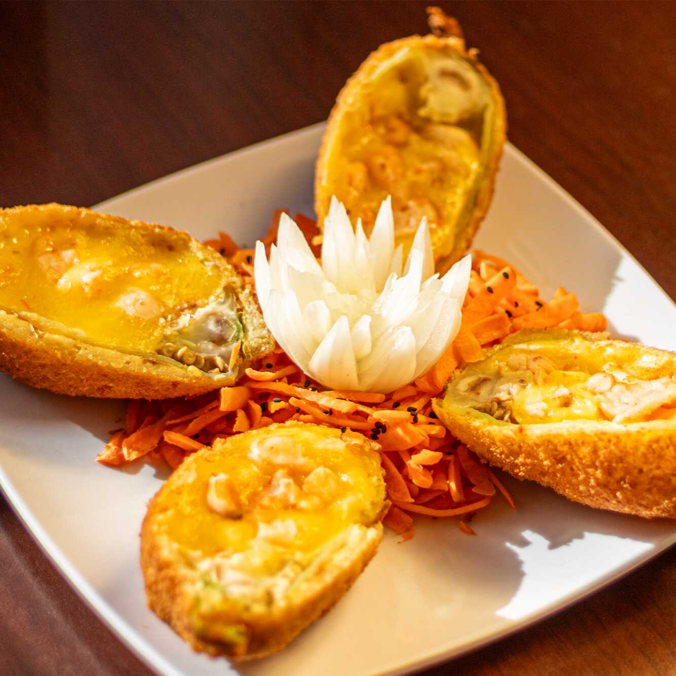 Chiles Caribe Rellenos