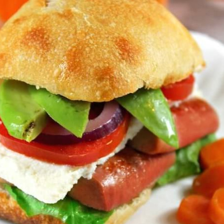 Lonche de salchicha