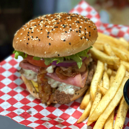 Combo Hamburguesa Hawaiana