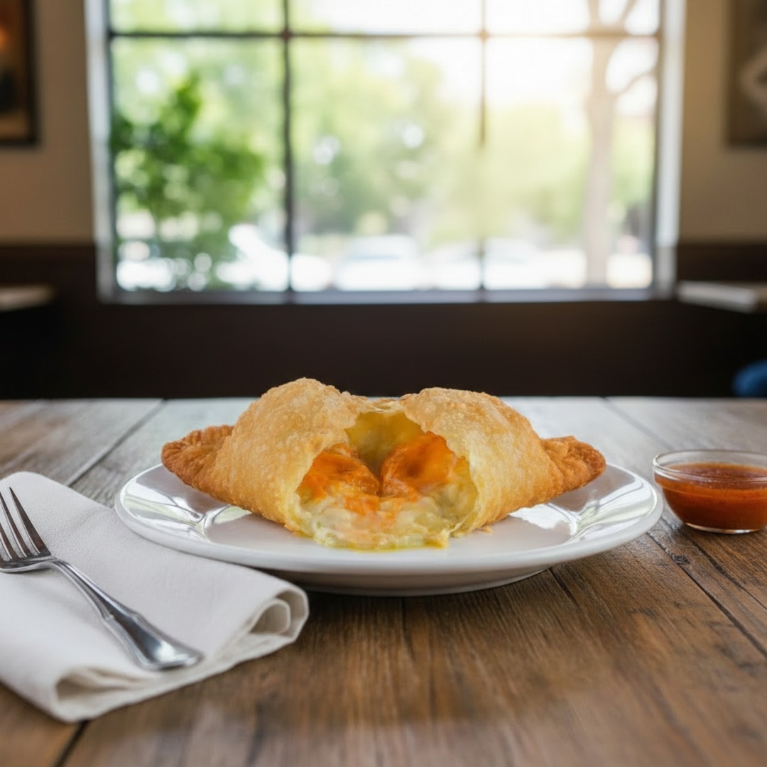 Queijo mussarela, provolone, requeijão cremoso e cheddar.